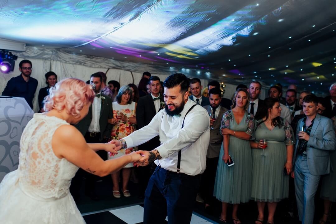 Alternative Beer Garden Wedding