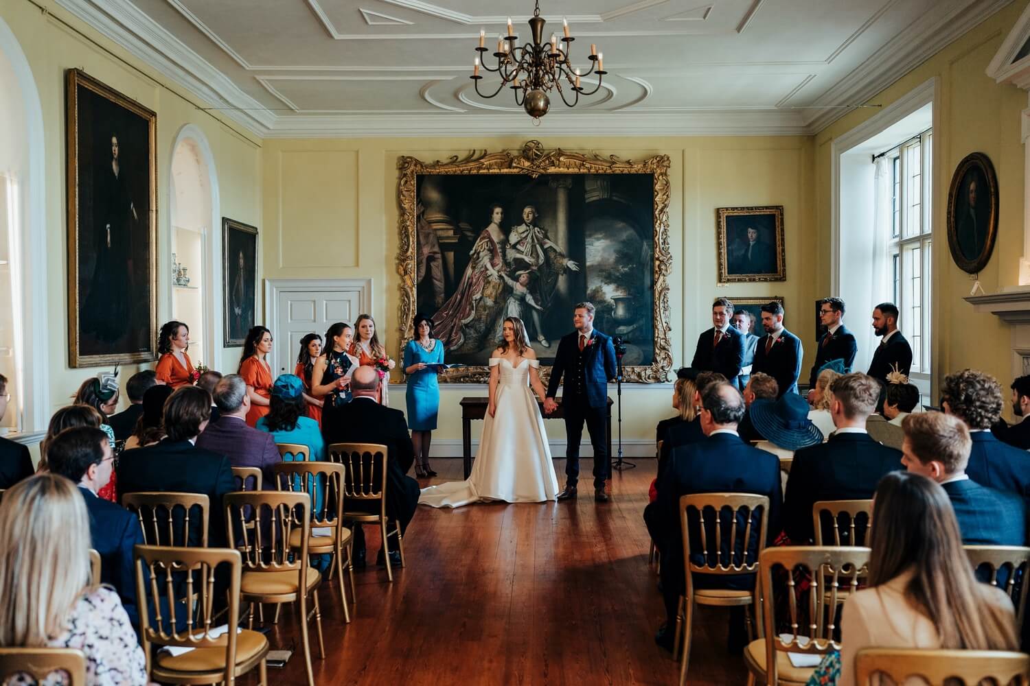 Long gallery at Doddington Hall