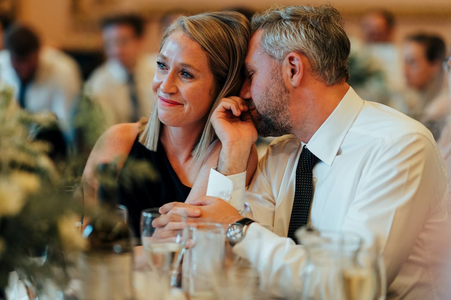 wedding speeches at Stanford Hall
