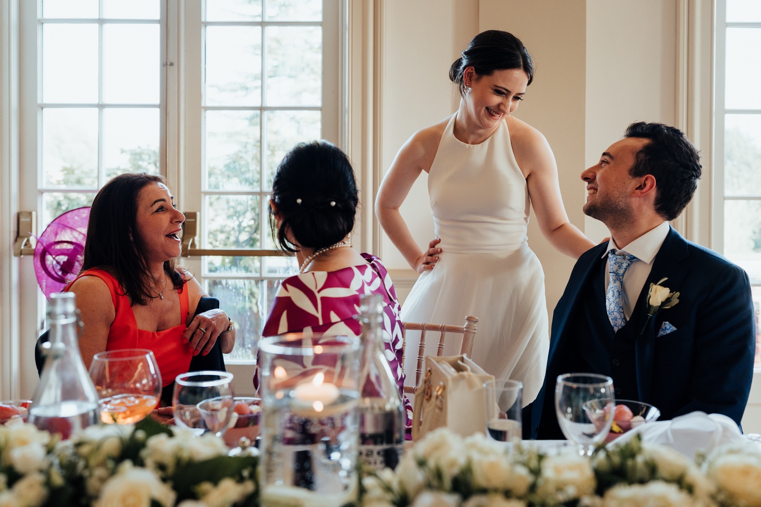 Speeches Hodsock Priory wedding