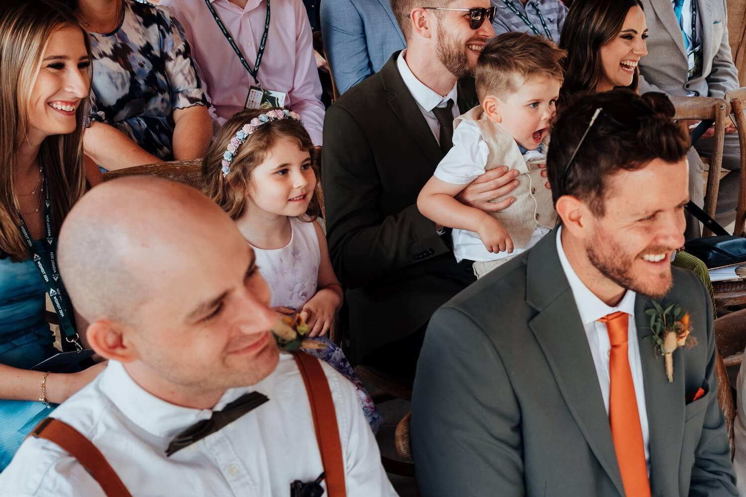 Wedding ceremony Molecey Mill 