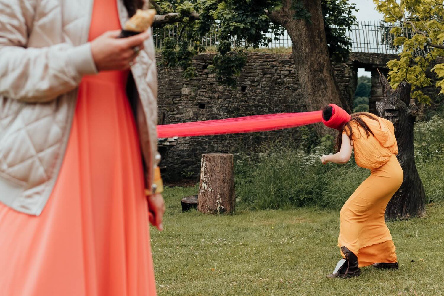 Candid wedding photo by Nottingham wedding photographer